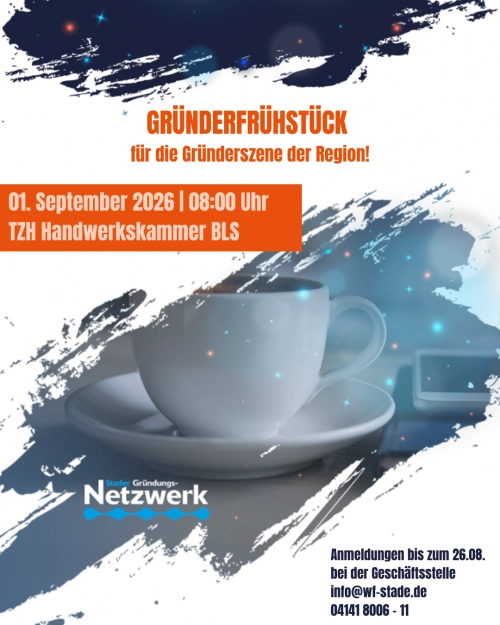 Gründerfrühstück in Stade